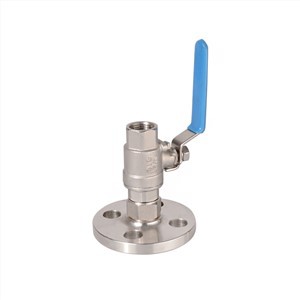 Keluli tahan karat Flanged SS316 Bola injap
